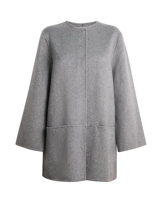 Stylein Gray Wool-Blend Tara Coat