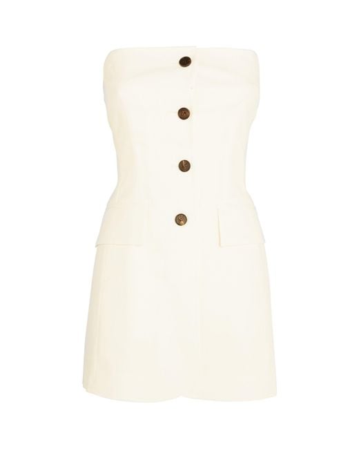 LVIR White Wool Corset Top