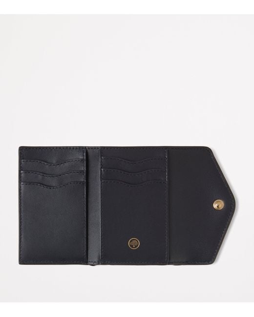 Mulberry Brown Leather Folded Multi-Card Wallet