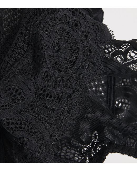Maison Lejaby Black Lace Gaby Underwired Bra