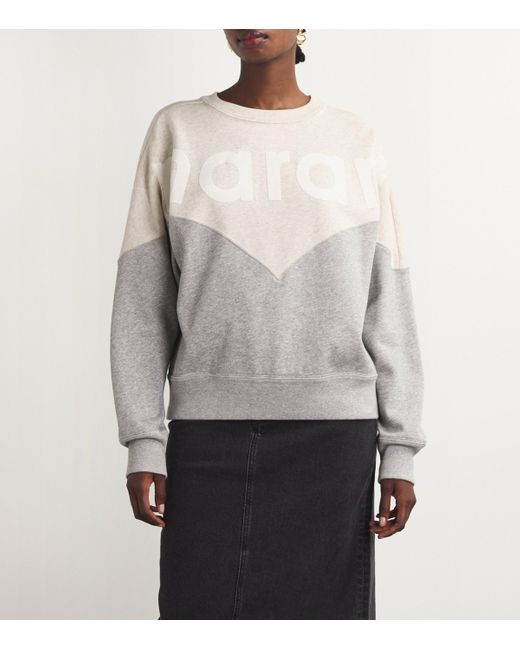 Isabel Marant Gray Organic Cotton Houston Sweatshirt