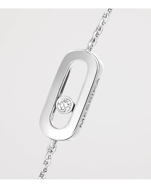 Messika White Care(S) And Diamond Children's Bracelet