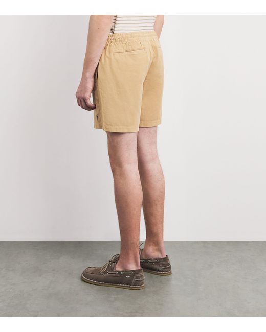 Polo Ralph Lauren Natural Cotton Corduroy Prepster Shorts for men
