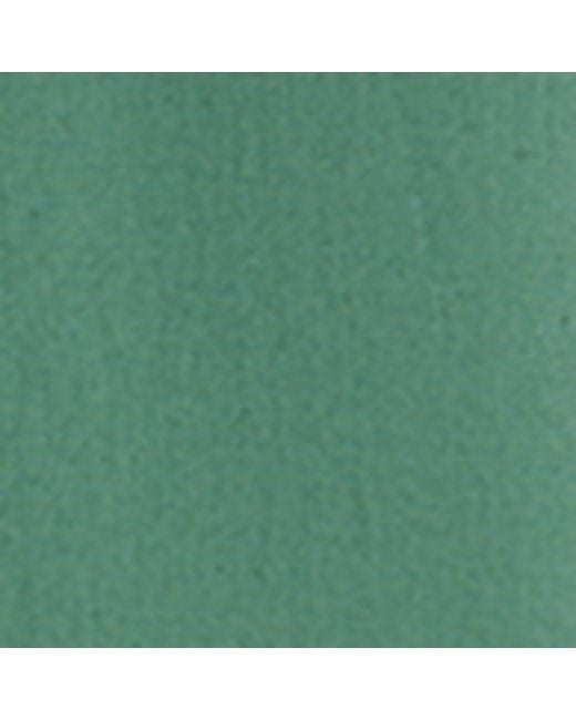 Weekend by Maxmara Green Cotton-Linen Wide-Leg Cropped Trousers