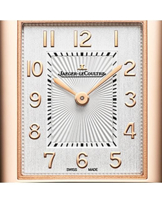 Jaeger-lecoultre Metallic Rose And Diamond Reverso One Duetto Watch
