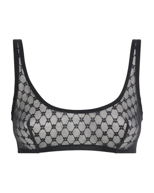 Simone Perele Gray Lace Wireless Bra