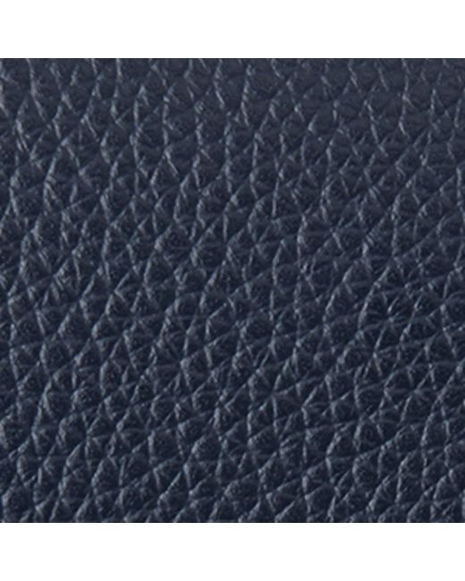 Mulberry Blue Small Leather Continental Trifold Wallet