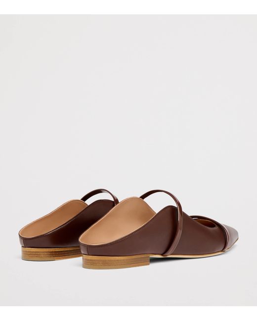 Malone Souliers Brown Leather Maureen Mules