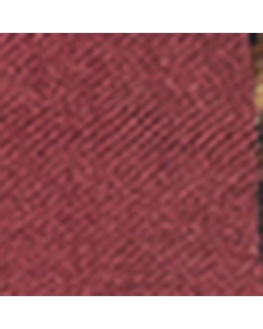 Etro Red Wool-Silk Paisley Aida Shawl