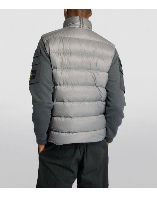 Canada Goose Gray Quilted Crofton Gilet for men