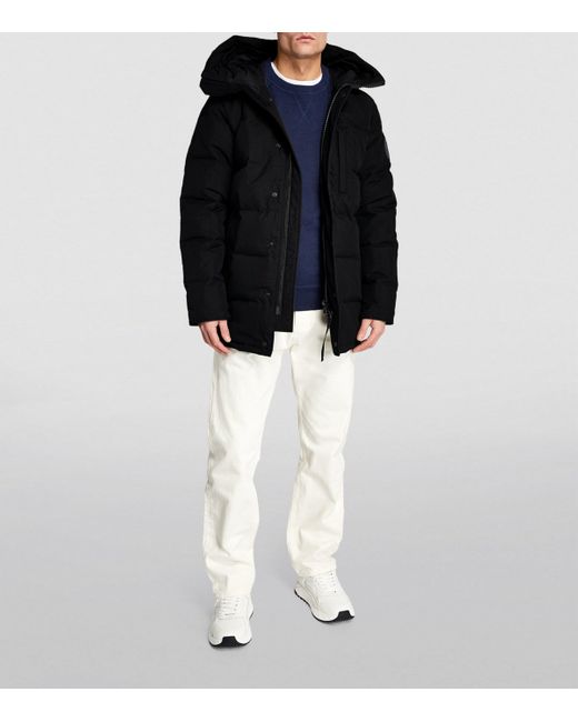 Canada Goose Black Padded Carson Parka Jacket for men