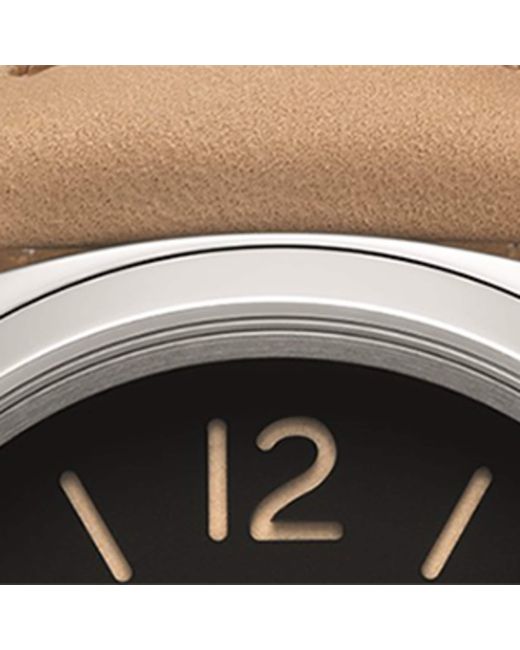 Panerai Black Stainless Steel Luminor Destro Otto Giorni Watch for men