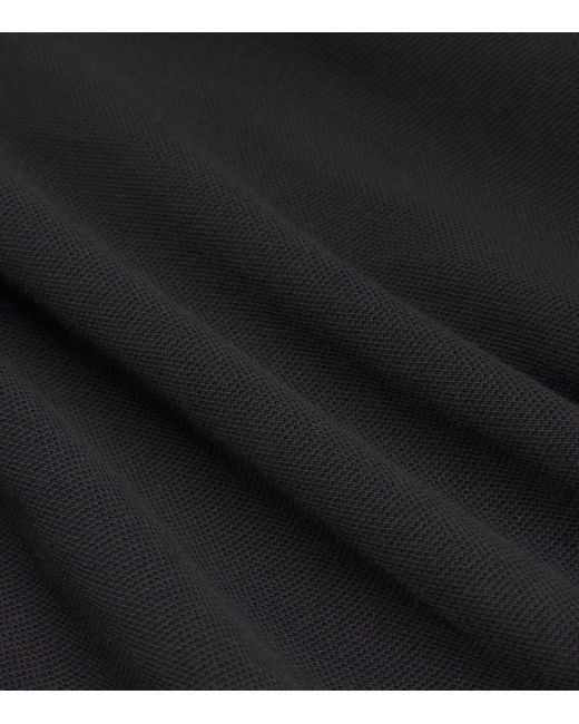 Canada Goose Black Cotton Logo Beckley Polo Shirt for men