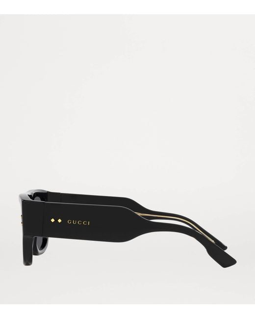 Gucci Black Acetate Gg1262S Sunglasses for men