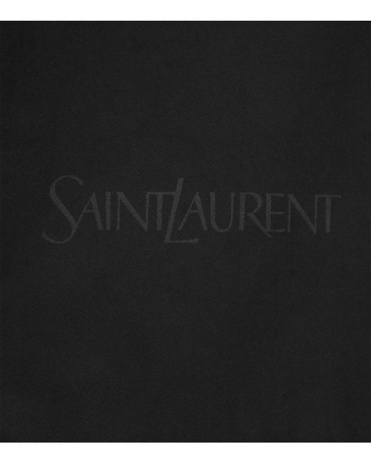 Saint Laurent Black Water-Repellent Jacket for men