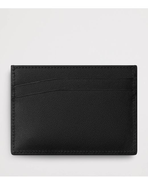 Cartier Black Leather Losange Card Holder for men