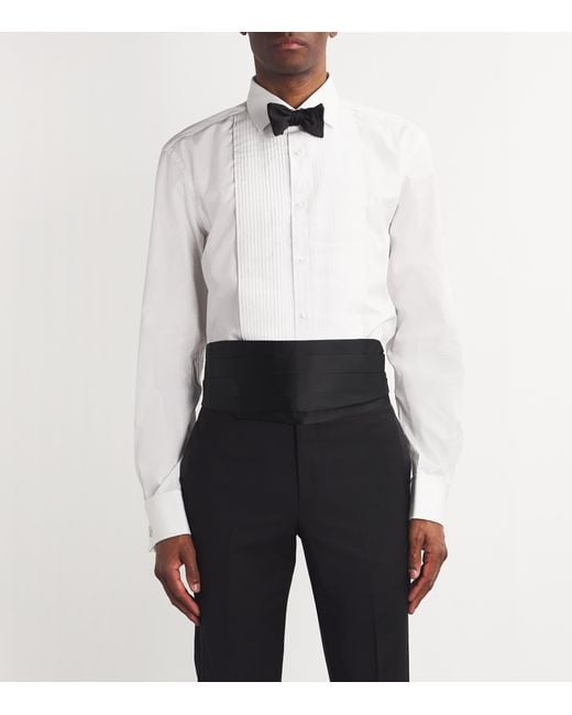 Giorgio Armani Black Silk Cummerbund for men