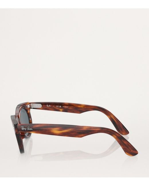 Ray-Ban Blue Rb2242 Wayfarer Oval Sunglasses