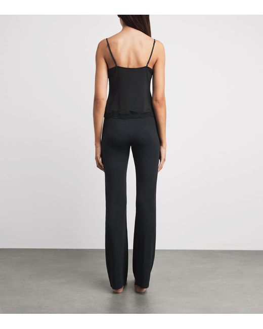 Skims Black Sleep Cami Pyjama Set