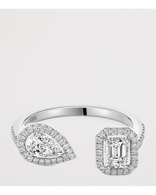 Messika White My Twin And Diamond Ring