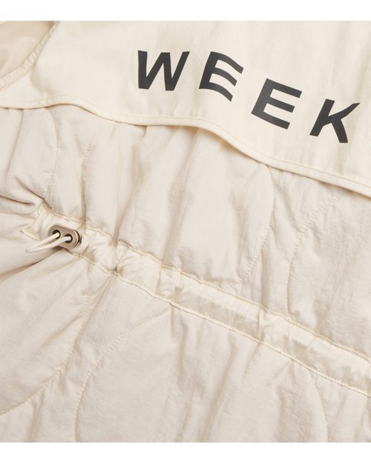 Weekend by Maxmara Natural Reversible Padded Gilet