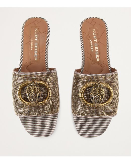 Kurt Geiger Metallic Kurt Geiger Sandals Textile Chelsea