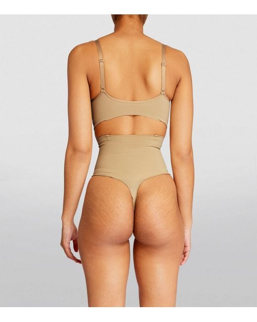 Skims Core Control Thong in Natural