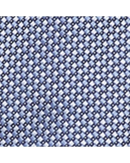 Pal Zileri Blue Silk Printed Tie for men