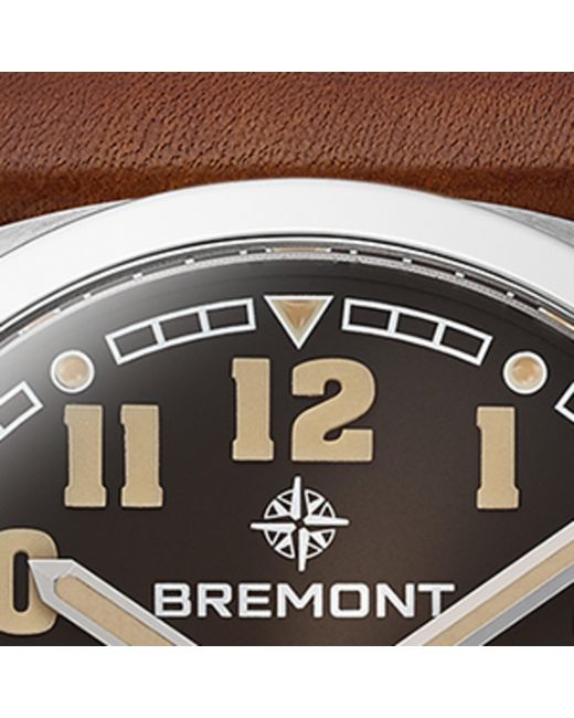 Bremont Green Stainless Steel And Leather Terra Nova Field Watch
