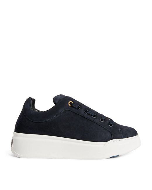 Max Mara Blue Suede Maxisf Sneakers