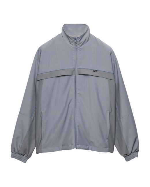 Prada Gray Virgin Wool-Mohair Jacket for men