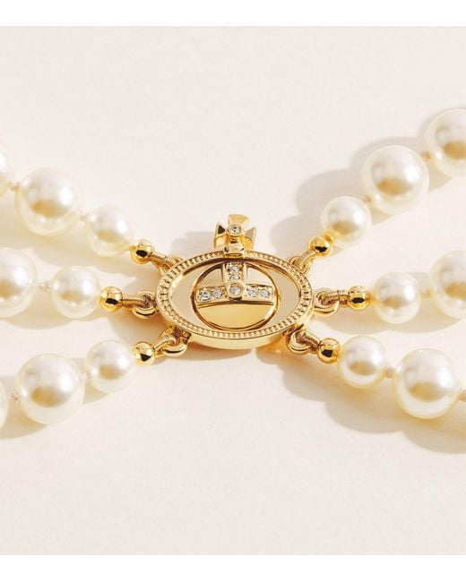 Vivienne Westwood Natural Broken Pearl Necklace