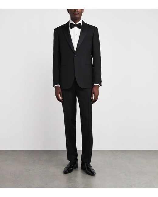 Canali White Cotton Ceremony Dress Shirt for men