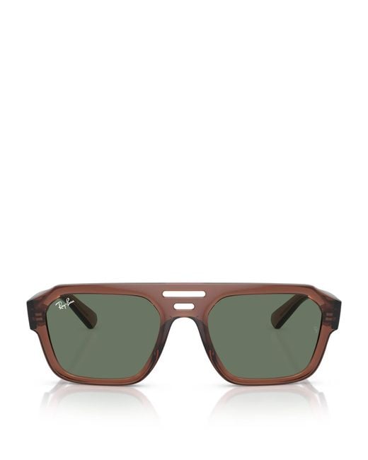 Ray-Ban Green Acetate 0Rb4397 Sunglasses