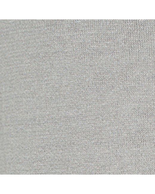 Zegna Gray Linen-mulberry Silk Polo Shirt for men
