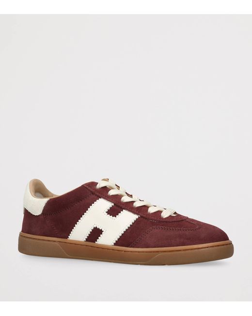 Hogan Brown Suede Cool Sneakers