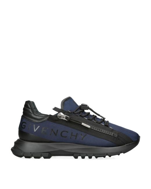 Givenchy Blue Leather Spectre Sneakers for men