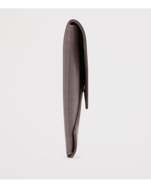 Saint Laurent Brown Letter Passport Holder