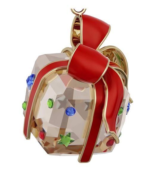 Swarovski Red Holiday Cheers Gift Ornament