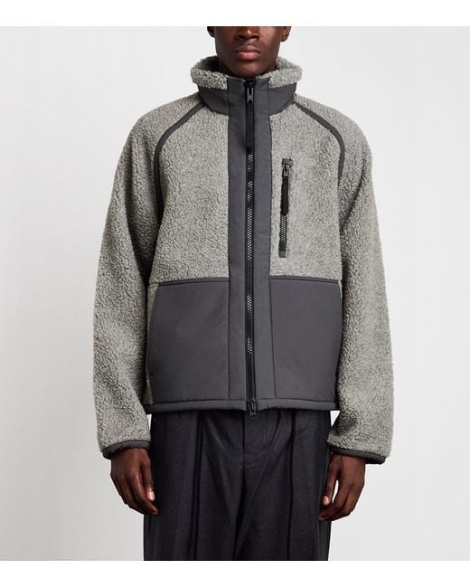 Canada Goose Gray Fleece Westport Jacket for men