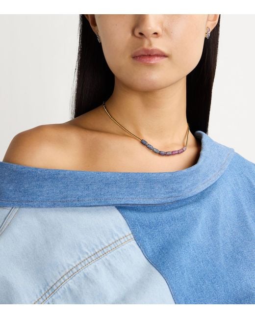 Emily P. Wheeler Blue And Sapphire Candy Sky Stud Earrings
