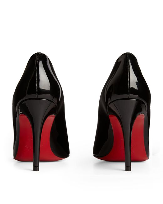 Christian Louboutin Black Pigalle Patent Pumps 85