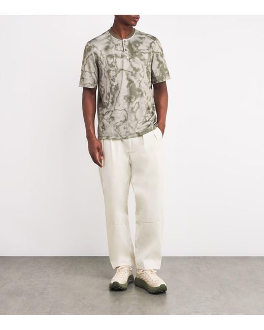 Manors White Water-Repellent Greenskeeper Chinos for men