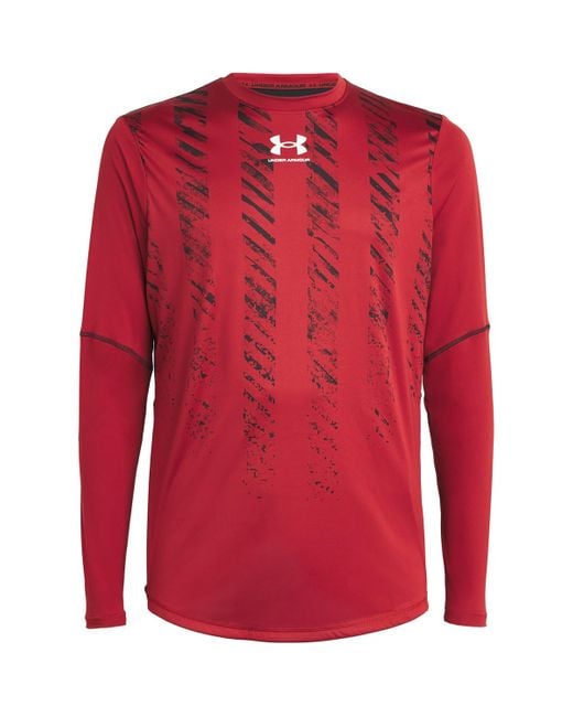 Under Armour Red Challenger Pro T-Shirt for men