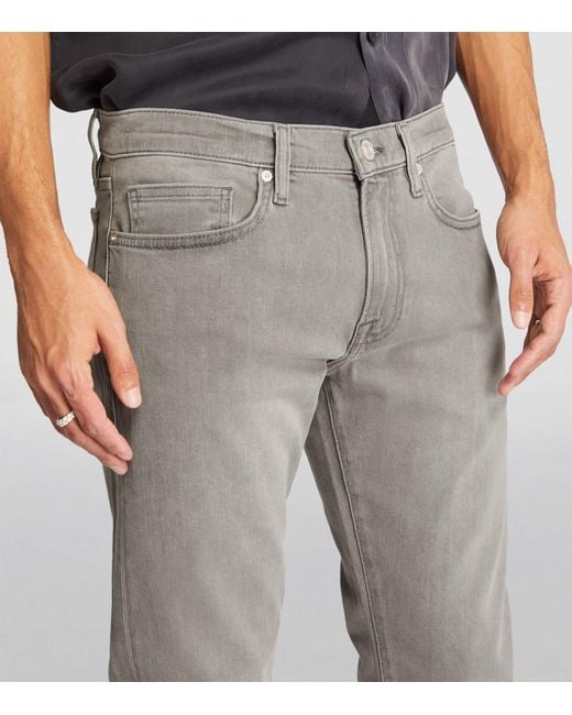 FRAME Gray L'homme Slim Jeans for men