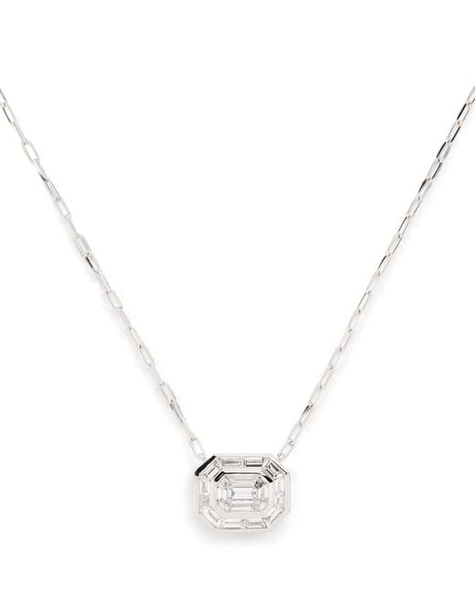 SHAY Metallic And Diamond Illusion Necklace