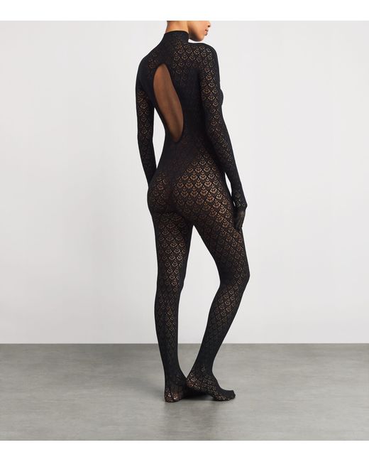 Wolford Black Mermaid Net Catsuit