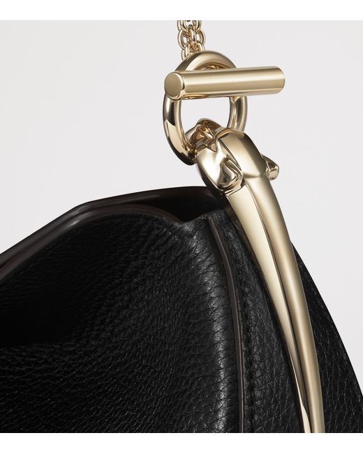 Cartier Black Mini Leather Panthère Shoulder Bag