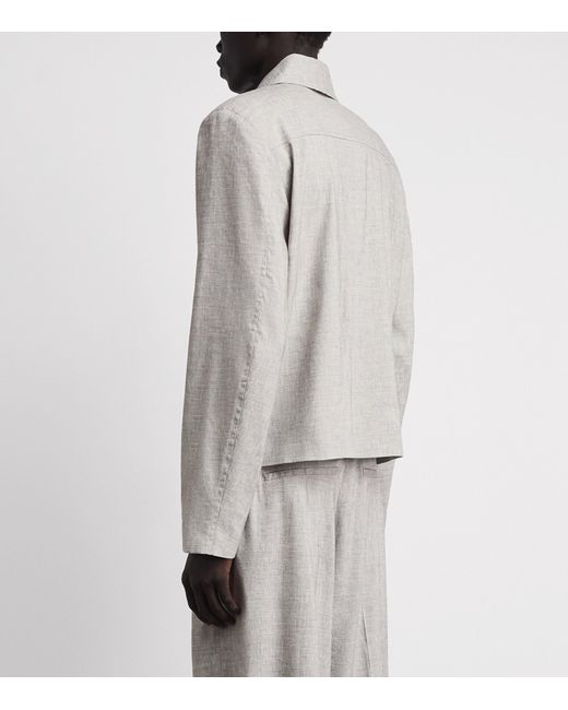 Won Hundred Gray Dutton Boxy Jacket for men