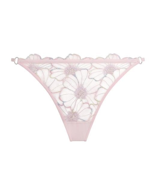 Chantelle Pink Pulp Lush Thong